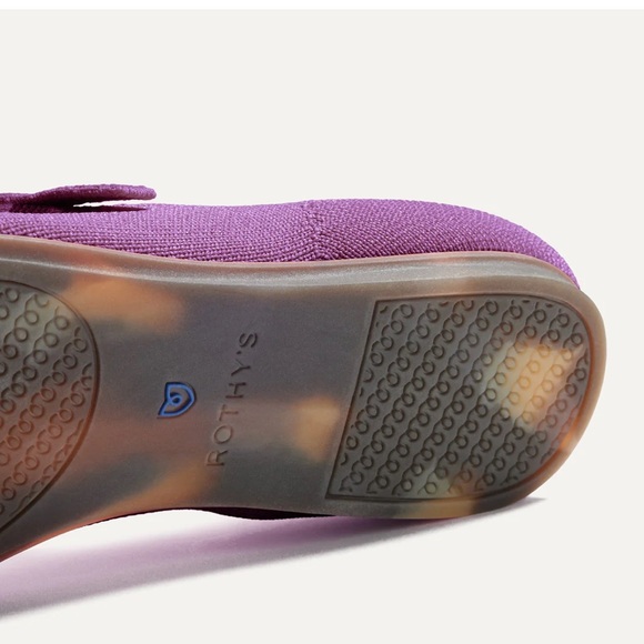 NEW - Rothy’s Plum Square Toe Mary Jane - 8 - Picture 3 of 11